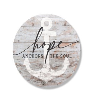 Hope Anchors The Soul Whitewash Circle
